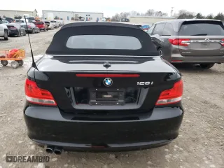2012 BMW 1 Series 128i with VIN WBAUL7C55CVM83014, listed as a Copart auction lot 86043194 with 0 mi miles and Salvage Title. Bid and sale history available at carsss.com. Image 6.