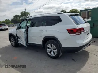 2019 Volkswagen Atlas SE with VIN 1V2DR2CA2KC525889, listed as a Copart auction lot 63623865 with 85,936 mi miles and Salvage title. Bid and sale history available at DreamBid. Image 2.