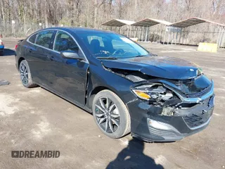 2020 Chevrolet Malibu RS with VIN 1G1ZG5ST4LF152168, listed as a IAAI auction lot 41864928 with 60,118 mi miles and . Bid and sale history available at DreamBid. Image 1.