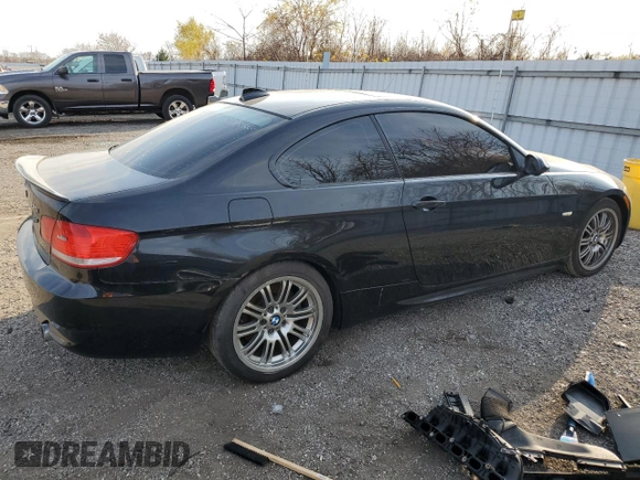 2007 BMW 3 Series 335i with VIN WBAWB73527P032273, listed as a Copart auction lot 77540094 with 233,976 mi miles and Clean Title. Bid and sale history available at DreamBid. Image 3.