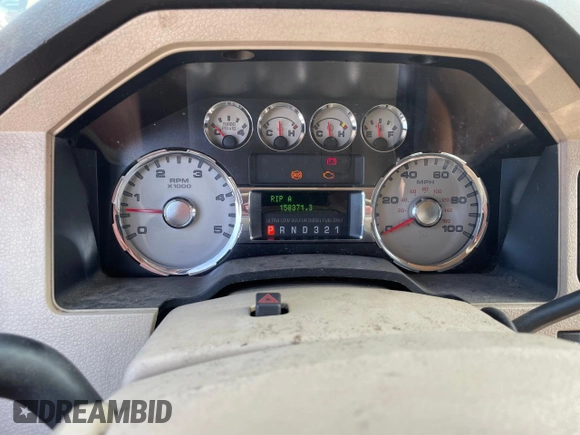 2010 Ford F-250 XL with VIN 1FTSW2BR2AEB06291, listed as a Copart auction lot 60170705 with 158,371 mi miles and Clean title. Bid and sale history available at DreamBid. Image 8.