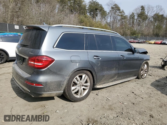2018 Mercedes-Benz GLS 450 with VIN 4JGDF6EE4JB082713, listed as a Copart auction lot 44273534 with 61,301 mi miles and . Bid and sale history available at DreamBid. Image 3.