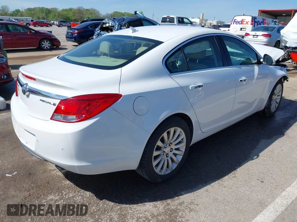 2012 Buick Regal Turbo Premium 1 with VIN 2G4GS5EV4C9202579, listed as a IAAI auction lot 42064182 with 129,730 mi miles and . Bid and sale history available at DreamBid. Image 4.