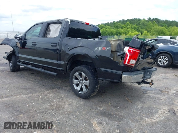 2017 Ford F-150 XL with VIN 1FTEW1EP5HFB22684, listed as a IAAI auction lot 42447842 with 187,686 mi miles and . Bid and sale history available at DreamBid. Image 3.