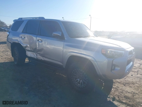 2017 Toyota 4Runner SR5 with VIN JTEZU5JR4H5150614, listed as a IAAI auction lot 41492357 with 75,721 mi miles. Bid and sale history available at carsss.com. Image 1.