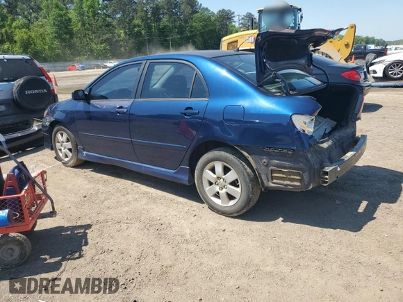 2008 Toyota Corolla CE with VIN 1NXBR32E88Z943083, listed as a Copart auction lot 52546495 with 299,999 mi miles and Salvage Title. Bid and sale history available at DreamBid. Image 2.