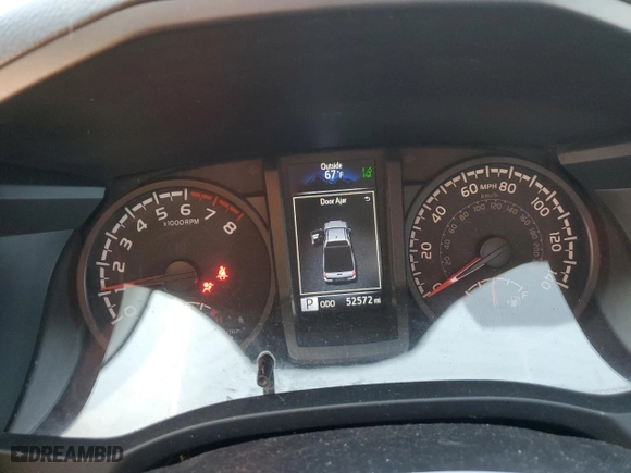 2022 Toyota Tacoma 2WD SR with VIN 3TYRZ5CN9NT021097, listed as a Copart auction lot 48436885 with 52,572 mi miles and Salvage Title. Bid and sale history available at carsss.com. Image 9.