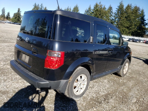 2008 Honda Element EX with VIN 5J6YH27718L010308, listed as a Copart auction lot 45150795 with 124,527 mi miles and Salvage Title. Bid and sale history available at DreamBid. Image 3.