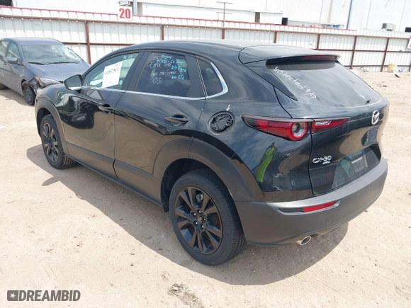 2024 Mazda CX-30 2.5 S Select Sport with VIN 3MVDMBBMXRM625841, listed as a IAAI auction lot 42057561 with 3,755 mi miles. Bid and sale history available at carsss.com. Image 3.