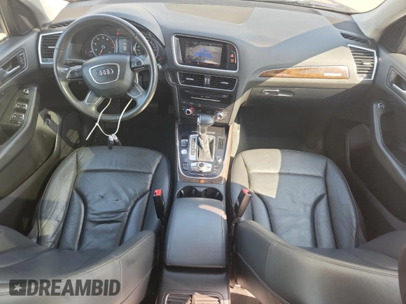 2013 Audi Q5 Premium Plus with VIN WA1LFAFP2DA019939, listed as a Copart auction lot 60431445 with 159,641 mi miles and Salvage title. Bid and sale history available at DreamBid. Image 8.