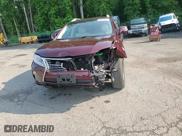 2015 Lexus RX 350 with VIN 2T2BK1BA4FC253122, listed as a Copart auction lot 60499695 with 161,686 mi miles and Salvage title. Bid and sale history available at DreamBid. Image 15.