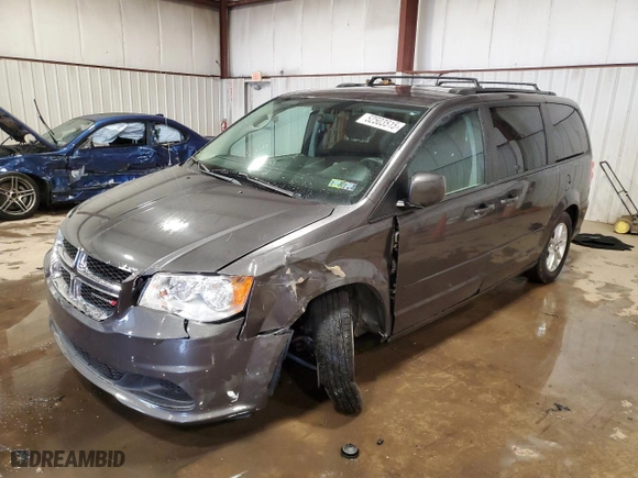 2016 Dodge Grand Caravan SXT with VIN 2C4RDGCG2GR323656, listed as a Copart auction lot 52503515 with 123,265 mi miles and Salvage Title. Bid and sale history available at carsss.com. Image 1.