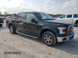 2015 Ford F-150 XL with VIN 1FTEW1CP2FKF01388, listed as a Copart auction lot 53575735 with 236,719 mi miles and Salvage title. Bid and sale history available at DreamBid. Image 4.