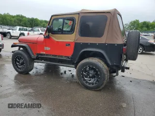 1995 Jeep Wrangler S z VIN 1J4FY19P0SP320982, wystawiony jako Copart lot #58615045 z przebiegiem 156 123 mil mil oraz Czysty tytuł • Clean title. Historia ofert i sprzedaży dostępna na DreamBid. Obrazek 2.
