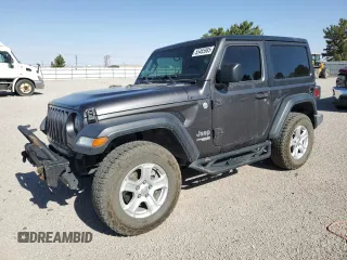 2018 Jeep Wrangler Sport с VIN 1C4GJXAN8JW226168, выставлен на аукционе Copart как лот 55465985 с пробегом 47 899 миль миль и Списание • Salvage title. История ставок и продаж доступна на DreamBid. Изображение 1.