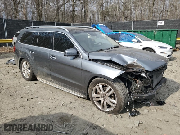 2018 Mercedes-Benz GLS 450 with VIN 4JGDF6EE4JB082713, listed as a Copart auction lot 44273534 with 61,301 mi miles and . Bid and sale history available at DreamBid. Image 4.