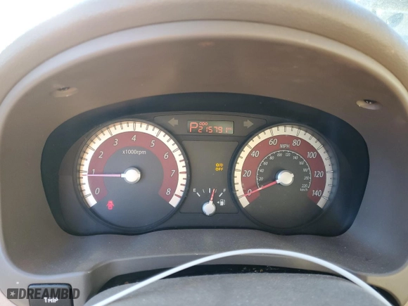 2010 Kia Rio LX with VIN KNADH4A39A6657966, listed as a Copart auction lot 43316545 with 215,791 mi miles and Salvage Title. Bid and sale history available at carsss.com. Image 9.