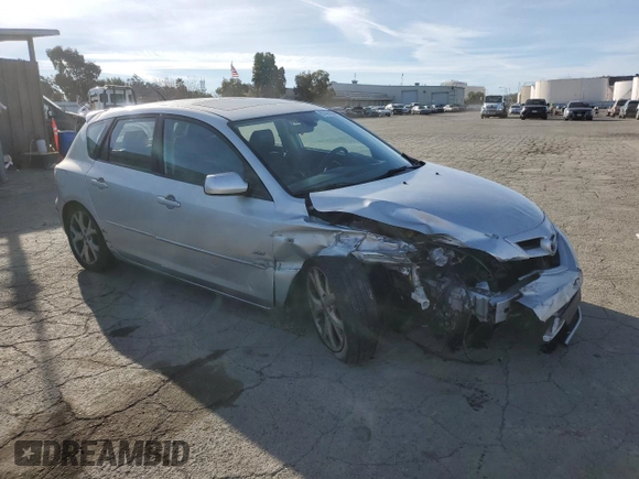 2008 Mazda 3 s GT *Ltd Avail* with VIN JM1BK344381806843, listed as a Copart auction lot 87468284 with 190,144 mi miles and Salvage Title. Bid and sale history available at carsss.com. Image 4.