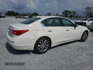 2017 Infiniti Q50 Premium z VIN JN1EV7AP0HM742479, wystawiony jako Copart lot #56358265 z przebiegiem 80 911 mil mil oraz Szkoda całkowita • Salvage title. Historia ofert i sprzedaży dostępna na DreamBid. Obrazek 3.