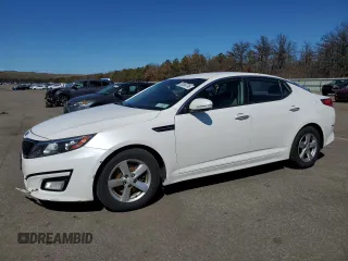 2015 Kia Optima LX with VIN KNAGM4A70F5640806, listed as a Copart auction lot 50364795 with 96,393 mi miles and Salvage Title. Bid and sale history available at carsss.com. Image 1.