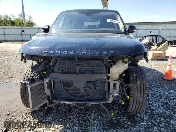 2020 Land Rover Range Rover HSE with VIN SALGS2RU5LA585658, listed as a Copart auction lot 73409474 with 64,340 mi miles and Salvage Title. Bid and sale history available at DreamBid. Image 5.