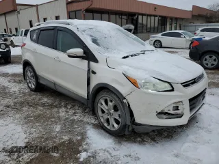 2015 Ford Escape Titanium with VIN 1FMCU9J92FUA23604, listed as a Copart auction lot 45985205 with 158,853 mi miles and Salvage Title. Bid and sale history available at carsss.com. Image 4.