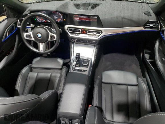 2023 BMW 4 Series 430i z VIN WBA23AT06PCL91792, wystawiony jako Copart lot #85511134 z przebiegiem 14 326 mil mil oraz Nie do naprawy. Historia ofert i sprzedaży dostępna na DreamBid. Obrazek 8.