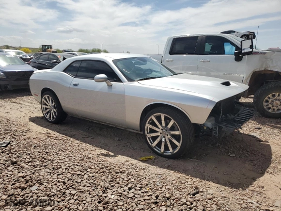 2021 Dodge Challenger SXT with VIN 2C3CDZGG4MH607520, listed as a Copart auction lot 50840955 with 57,635 mi miles and Salvage Title. Bid and sale history available at carsss.com. Image 4.