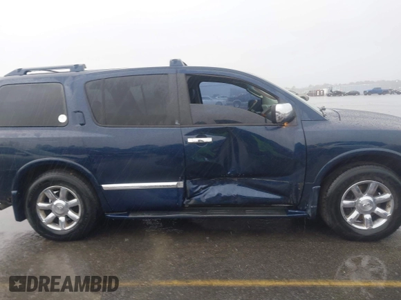 2007 Infiniti QX56 with VIN 5N3AA08C07N806341, listed as a IAAI auction lot 41743595 with 135,577 mi miles. Bid and sale history available at carsss.com. Image 13.