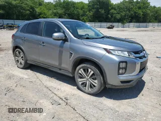 2020 Mitsubishi Outlander ES with VIN JA4AR3AU8LU022008, listed as a Copart auction lot 59405605 with 125,061 mi miles and Salvage title. Bid and sale history available at DreamBid. Image 4.