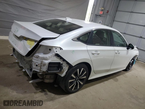 2022 Honda Civic EX with VIN JHMFE1F72NX007311, listed as a Copart auction lot 60440095 with 57,969 mi miles and Salvage title. Bid and sale history available at DreamBid. Image 3.