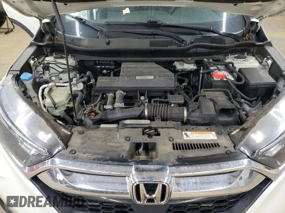 2017 Honda CR-V EX-L with VIN 2HKRW1H87HH507479, listed as a Copart auction lot 53059875 with 101,358 mi miles and Salvage Title. Bid and sale history available at carsss.com. Image 12.