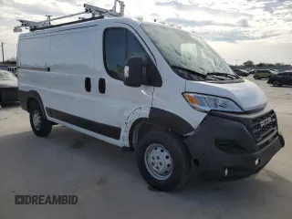 2023 Ram ProMaster Cargo with VIN 3C6LRVAG9PE545344, listed as a Copart auction lot 82880464 with 11,568 mi miles and Clean Title. Bid and sale history available at DreamBid. Image 4.