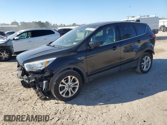 2019 Ford Escape SE with VIN 1FMCU0GD3KUA30594, listed as a Copart auction lot 45931195 with 101,119 mi miles and Salvage Title. Bid and sale history available at carsss.com. Image 1.