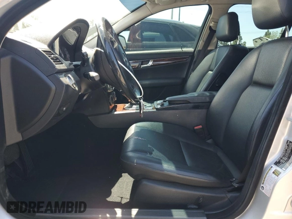 2008 Mercedes-Benz C 300 Sport with VIN WDDGF54X98F176691, listed as a Copart auction lot 65635075 with 128,567 mi miles and Salvage title. Bid and sale history available at DreamBid. Image 7.