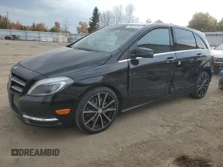 2014 Mercedes-Benz B 250 Sports Tourer with VIN WDDMH4EB0EJ272812, listed as a Copart auction lot 77527124 with 87,554 mi miles and Clean Title. Bid and sale history available at carsss.com. Image 1.