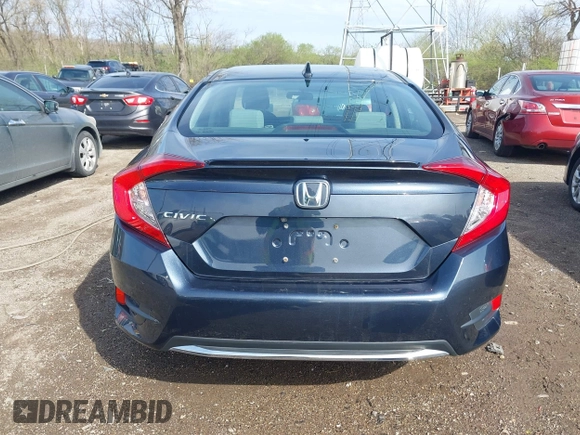 2019 Honda Civic Sedan EX with VIN 19XFC1F33KE010363, listed as a IAAI auction lot 41863301 with 77,578 mi miles. Bid and sale history available at carsss.com. Image 17.