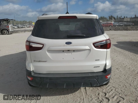 2018 Ford EcoSport SES z VIN MAJ6P1CL4JC218174, wystawiony jako Copart lot #58873485 z przebiegiem 44 931 mil mil oraz Nie do naprawy • Non repairable. Historia ofert i sprzedaży dostępna na DreamBid. Obrazek 6.