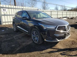 2024 Acura RDX w/Technology Package with VIN 5J8TC2H50RL020343, listed as a Copart auction lot 43534655 with 8,666 mi miles and Salvage Title. Bid and sale history available at carsss.com. Image 4.