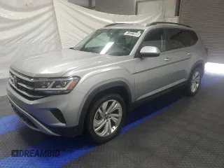 2021 Volkswagen Atlas SE z VIN 1V2WR2CA9MC604892, wystawiony jako Copart lot #57227995 z przebiegiem 109 135 mil mil oraz Czysty tytuł • Clean title. Historia ofert i sprzedaży dostępna na DreamBid. Obrazek 1.
