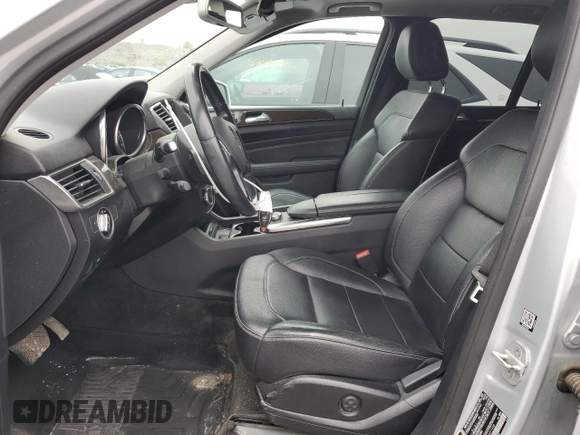 2015 Mercedes-Benz M 350 with VIN 4JGDA5HB8FA491448, listed as a Copart auction lot 44915015 with 114,121 mi miles and Salvage title. Bid and sale history available at DreamBid. Image 7.