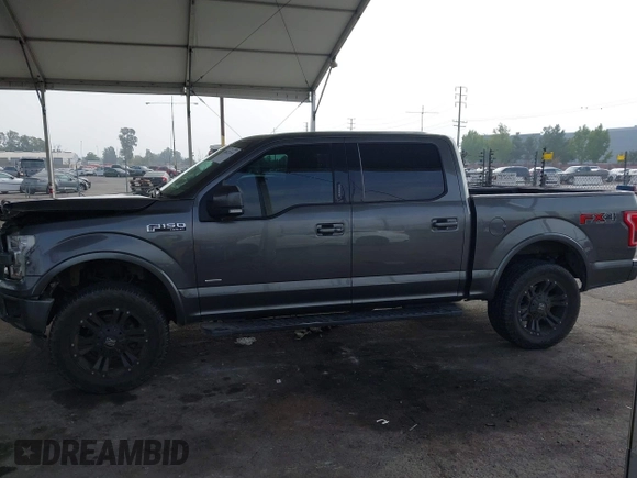 2016 Ford F-150 XLT with VIN 1FTEW1EG8GKE16490, listed as a IAAI auction lot 40622454 with 156,573 mi miles. Bid and sale history available at carsss.com. Image 14.