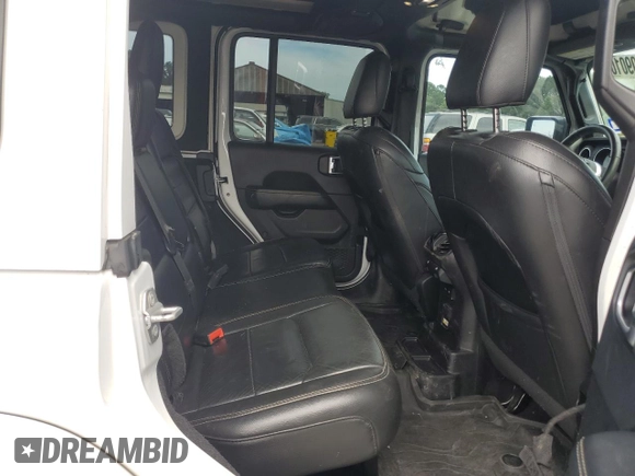 2019 Jeep Wrangler Unlimited Sahara with VIN 1C4HJXEG9KW547685, listed as a Copart auction lot 60901085 with 81,169 mi miles and Salvage title. Bid and sale history available at DreamBid. Image 10.
