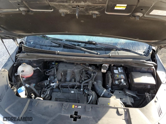 2022 Kia Carnival LXS with VIN KNDNB4H3XN6107387, listed as a Copart auction lot 70872604 with 53,137 mi miles and Salvage Title. Bid and sale history available at carsss.com. Image 12.
