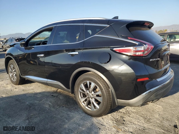 2016 Nissan Murano SV with VIN 5N1AZ2MG6GN156789, listed as a Copart auction lot 84343004 with 72,067 mi miles and Salvage Title. Bid and sale history available at carsss.com. Image 2.