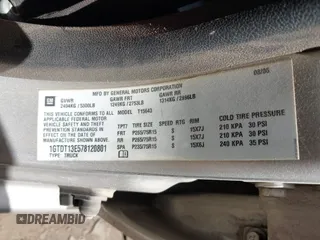 2007 GMC Canyon SLE2 with VIN 1GTDT13E578120801, listed as a IAAI auction lot 42101326 with 202,929 mi miles and . Bid and sale history available at carsss.com. Image 9.