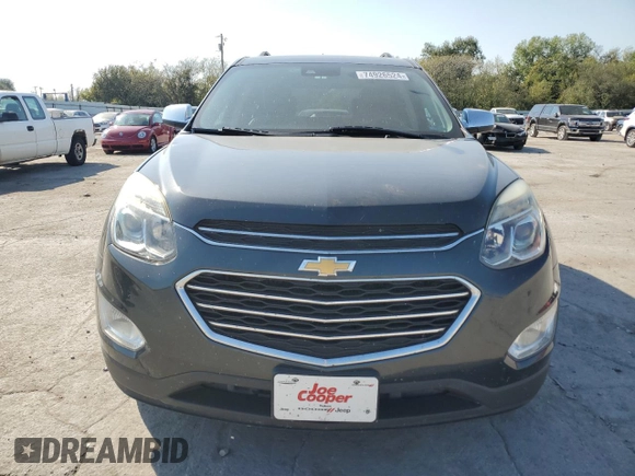 2017 Chevrolet Equinox Premier with VIN 2GNFLGEKXH6224116, listed as a Copart auction lot 74926524 with 114,853 mi miles and Salvage Title. Bid and sale history available at carsss.com. Image 5.
