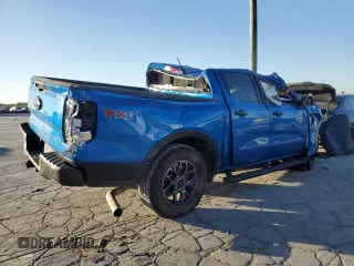 2024 Ford Ranger XLT with VIN 1FTER4HH6RLE38806, listed as a Copart auction lot 77479314 with 1,152 mi miles and Non Repairable. Bid and sale history available at carsss.com. Image 3.