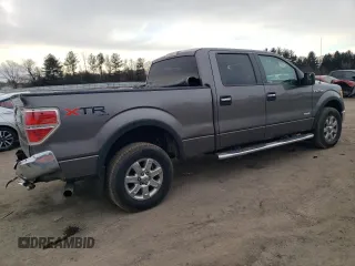 2014 Ford F-150 XL with VIN 1FTFW1ET5EKD34750, listed as a Copart auction lot 45982925 with 106,303 mi miles and Salvage Title. Bid and sale history available at carsss.com. Image 3.