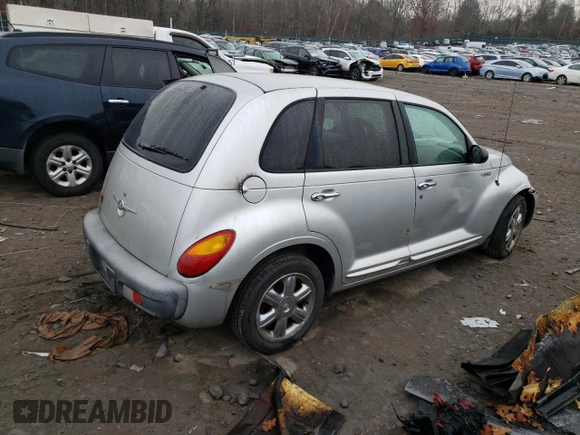 2002 Chrysler PT Cruiser Limited with VIN 3C8FY68B82T347401, listed as a Copart auction lot 80629454 with 108,893 mi miles and Salvage Title. Bid and sale history available at DreamBid. Image 3.